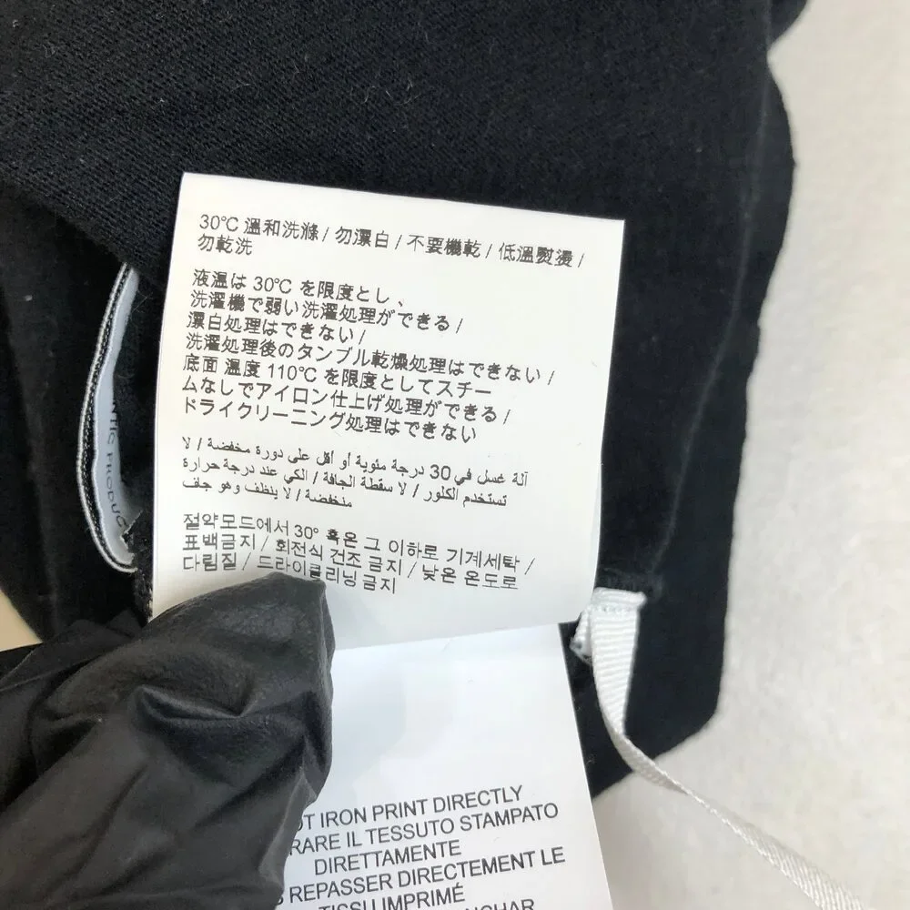 Off-White Graphic Long-Sleeve Cotton Tee Black – Size S - Picture 10 of 15